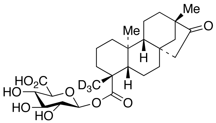 (+/-)-Isosteviol-d3 Acyl-β-D-glucuronide