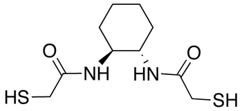 (+/-)-trans-1,2-Bis(2-mercaptoacetamido)cyclohexane