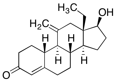 (+)-13β-Ethyl-17β-hydroxy-11-methylenegon-4-en-3-one