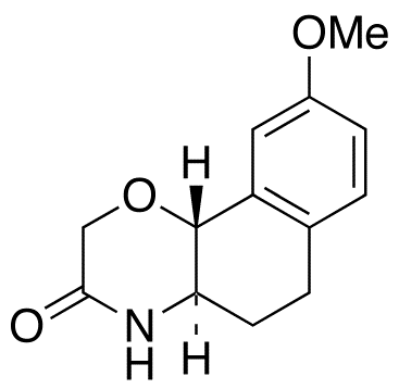 (+)-3,4,4a,5,6,10b-Hexahydro-9-methoxy-2H-naphtho[1,2-b][1,4]oxazin-3-one