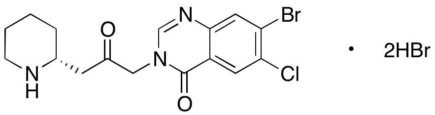 (-)-Deoxyhalofebrifugine Dihydrobromide