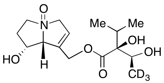 (+)-Lycopsamine N-Oxide-D7