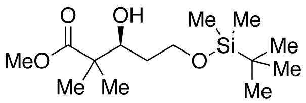 (+)-Methyl (3S)-5-{[tert-Butyldimethylsilyl)oxy]}-3-hydroxy-2,2-dimethylpentanoate