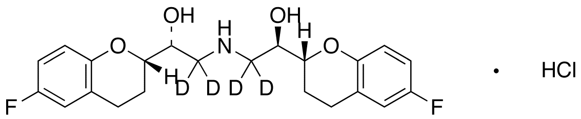 (+)-Nebivolol-d4 Hydrochloride