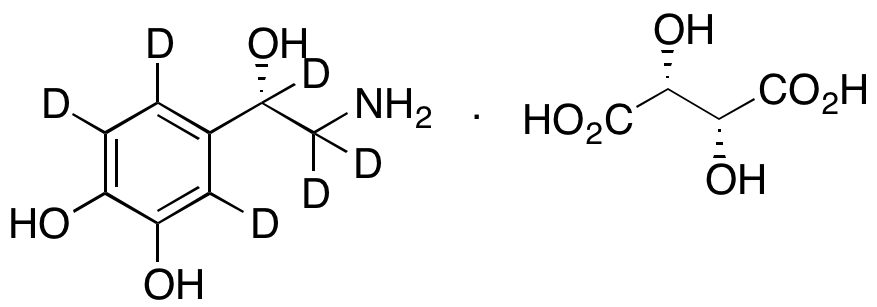 (+)-Noradrenaline-d6 Bitartrate