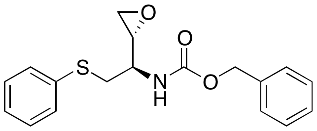 [(1R)-1-(2R)-Oxiranyl-2-(phenylthio)ethyl]-carbamic Acid Phenylmethyl Ester