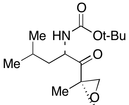 [(1S)-3-Methyl-1-[[(2S)-2-methyloxiranyl]carbonyl]butyl]-carbamic Acid 1,1-Dimethylethyl Ester