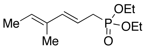 [(2E,4E)-4-Methyl-2,4-hexadienyl]phosphonic Acid Diethyl Ester