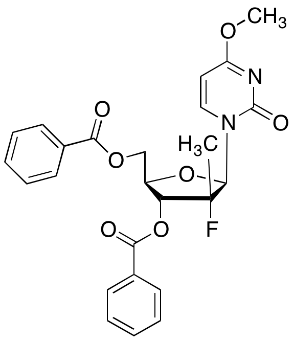 ((2R,3R,4R,5R)-3-(Benzoyloxy)-4-fluoro-5-(4-methoxy-2-oxopyrimidin-1(2H)-yl)-4-methyltetrahydrofuran-2-yl)methyl Benzoate