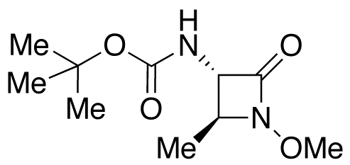 [(2S,3S)-1-Methoxy-2-methyl-4-oxo-3-azetidinyl]-carbamic Acid 1,1-Dimethylethyl Ester