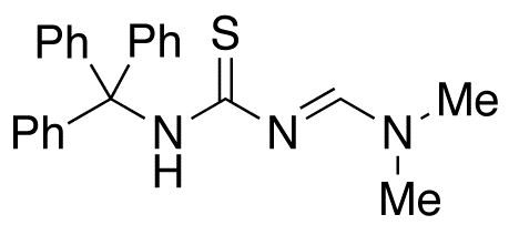 [(Dimethylamino)methylene](triphenylmethyl)-thiourea