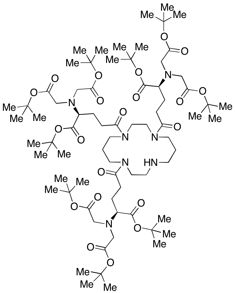 (α1S,α4S,α8S)-α,α’,α’’-Tris[bis[2-(1,1-dimethylethoxy)-2-oxoethyl]amino]-δ,δ’,δ’’-trioxo-1,4,8,11-tetraazacycl