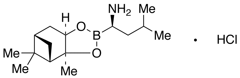 (αR)-(1S,2S,3R,5S)-Pinanediol-1-amino-3-methylbutane-1-boronate Hydrochloride