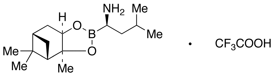 (αR)-(1S,2S,3R,5S)-Pinanediol-1-amino-3-methylbutane-1-boronate Trifluoroacetic Acid Salt