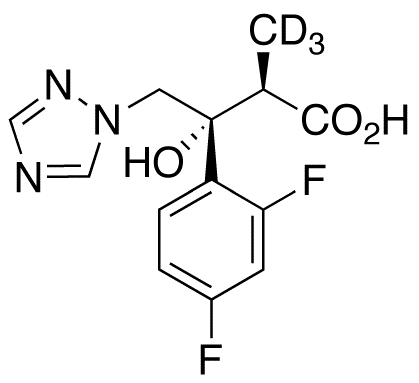 (&alpha;R,&beta;R)-&beta;-(2,4-Difluorophenyl)-&beta;-hydroxy-&alpha;-methyl-1H-1,2,4-triazole-1-butanoic Acid-d3