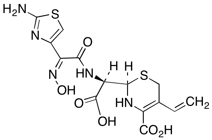 (αR,2R)-α-[[(2Z)-2-(2-Amino-4-thiazolyl)-2-(hydroxyimino)acetyl]amino]-4-carboxy-5-ethenyl-3,6-dihydro-2H-1,3-thiazine-2-acetic Acid