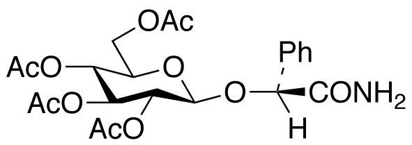 (αS)-α-[(2,3,4,6-Tetra-O-acetyl-β-D-glucopyranosyl)oxy]benzeneacetamide