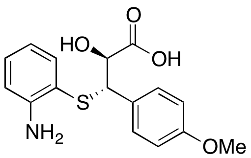 (αS,βS)-β-[(2-Aminophenyl)thio]-α-hydroxy-4-methoxybenzenepropanoic Acid