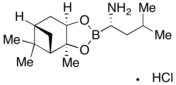 (αS,3aS,4S,6S,7aR)-Hexahydro-3a,8,8-trimethyl-α-(2-methylpropyl)-4,6-Methano-1,3,2-benzodioxaborole-2-methanamine Hydrochloride