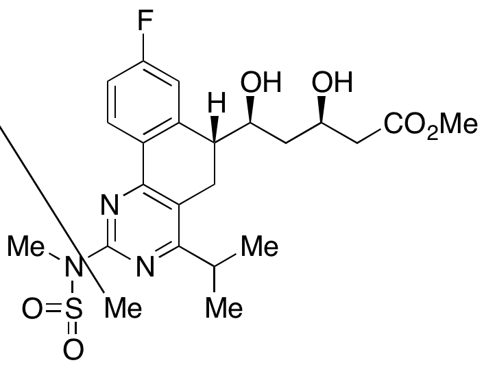 (βR,δS,6R)-8-Fluoro-5,6-dihydro-β,δ-dihydroxy-4-(1-methylethyl)-2-[methyl(methylsulfonyl)amino]benzo[h]quinazoline-6-pentanoic Acid Methyl Ester