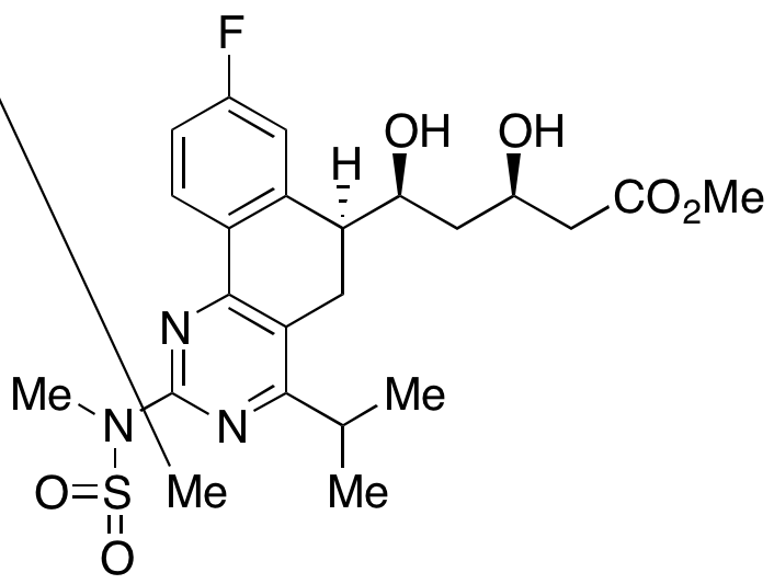 (βR,δS,6S)-8-Fluoro-5,6-dihydro-β,δ-dihydroxy-4-(1-methylethyl)-2-[methyl(methylsulfonyl)amino]benzo[h]quinazoline-6-pentanoic Acid Methyl Ester