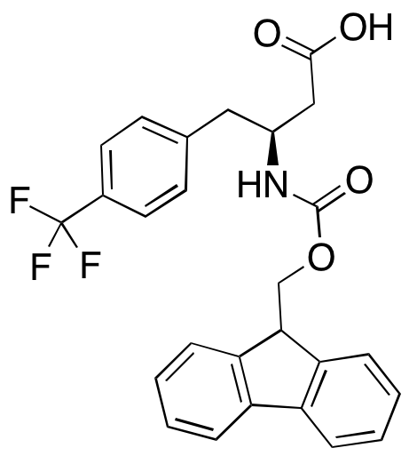 (βS)-β-[[(9H-Fluoren-9-ylmethoxy)carbonyl]amino]-2-(trifluoromethyl)benzenebutanoic Acid