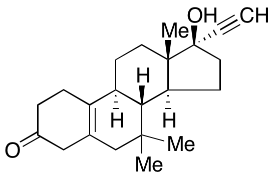 (±)-17-Hydroxy-7,7-dimethyl-19-nor-17α-pregn-5(10)-en-20-yn-3-one