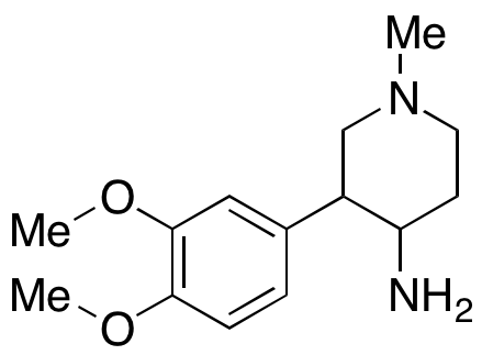 (±)-4-Amino-3-(3,4-dimethoxyphenyl)-1-methyl-piperidine