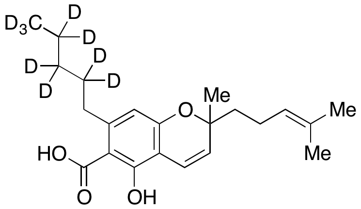 (±)-Cannabichromenic Acid-d9