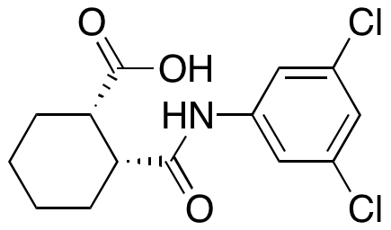 (±)-cis-2-(3,5-Dichlorophenylcarbamoy)cyclohexanecarboxylic Acid