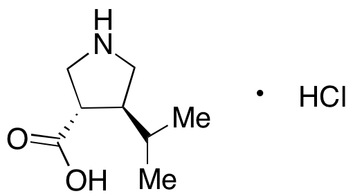 (±)-trans-4-Isopropylpyrrolidine-3-carboxylic Acid Hydrochloride