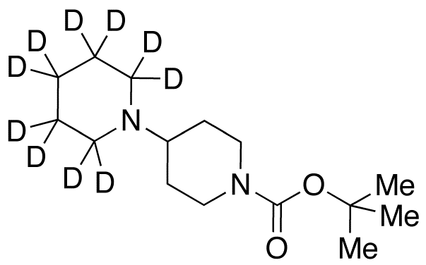 [1,4’-Bipiperidine]-1’-carbonyl-d10-1’-carboxylic Acid tert-Butyl Ester