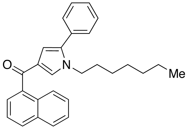 (1-Heptyl-5-phenyl-1H-pyrrol-3-yl)-1-naphthalenylmethanone