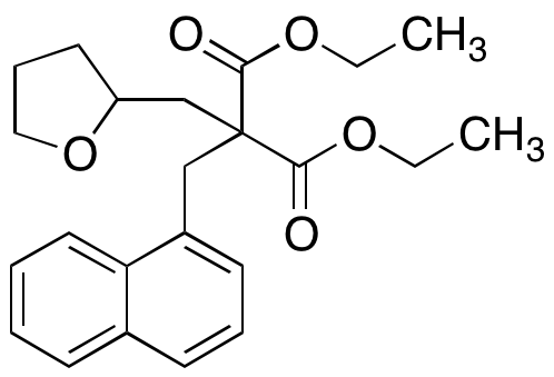 (1-Naphthalenylmethyl)[(tetrahydro-2-furanyl)methyl]-propanedioic Acid Diethyl Ester