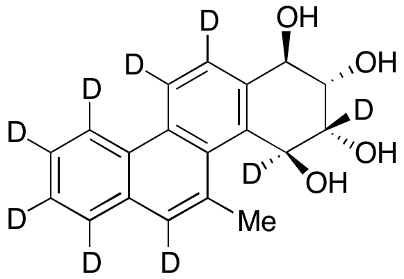 (1α,2β,3β,4α)-1,2,3,4-Tetrahydro-5-methyl-1,2,3,4-chrysenetetrol-d9