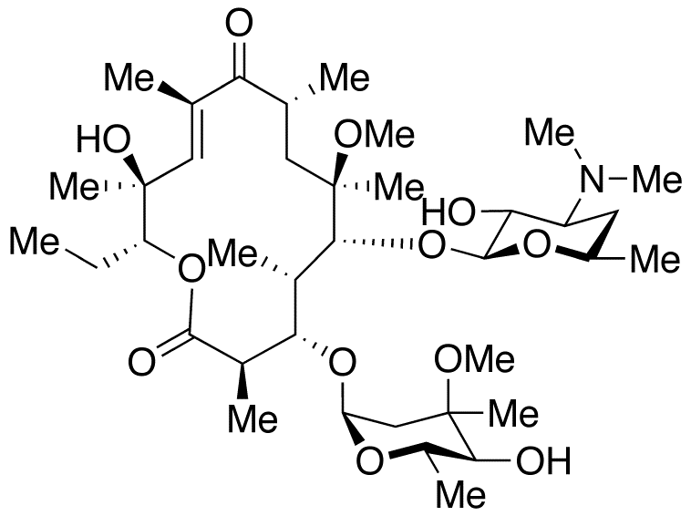 (10E)-10,11-Didehydro-11-deoxy-6-O-methylerythromycin