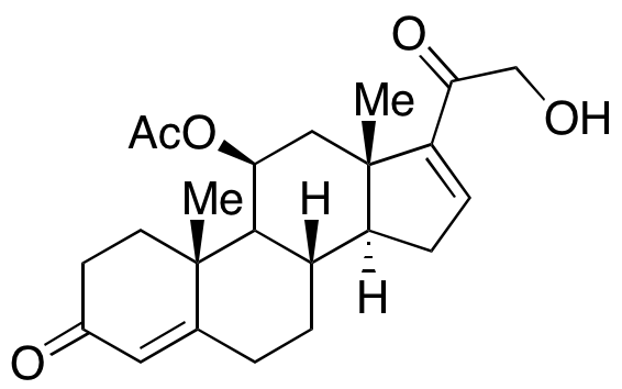 (11β)-11-(Acetyloxy)-20-hydroxy-3-oxo-pregna-4,17(20)-dien-21-al