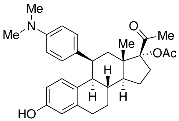 (11β)-17-(Acetyloxy)-11-[4-(dimethylamino)phenyl]-3-hydroxy-19-norpregna-1,3,5(10)-trien-20-one