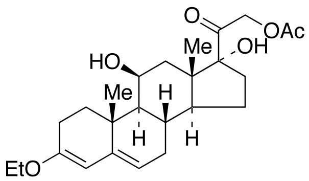 (11β)-21-(Acetyloxy)-3-ethoxy-11,17-dihydroxy-pregna-3,5-dien-20-one