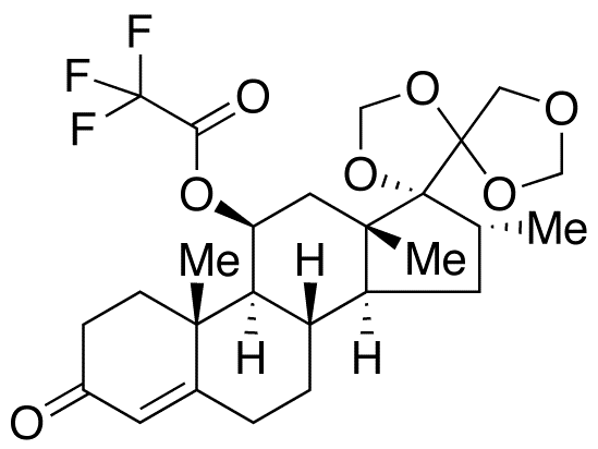 (11β,16α)-16-Methyl-17,20:20,21-bis(methylenedioxy)-11-[(trifluoroacetyl)oxy]-androst-4-ene-3-one