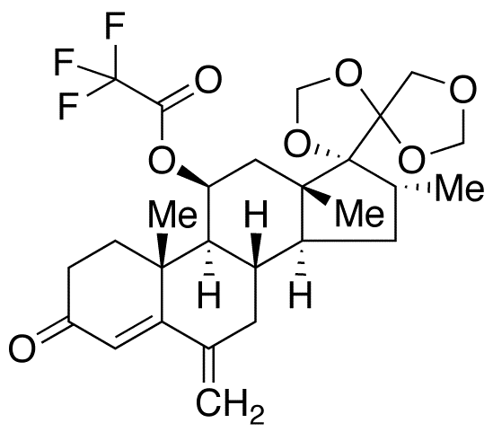 (11β,16α)-6-Methylene-16-methyl-11-[(trifluoroacetyl)oxy]-17,20:20,21-bis(methylenedioxy)-androst-4-ene-3-one