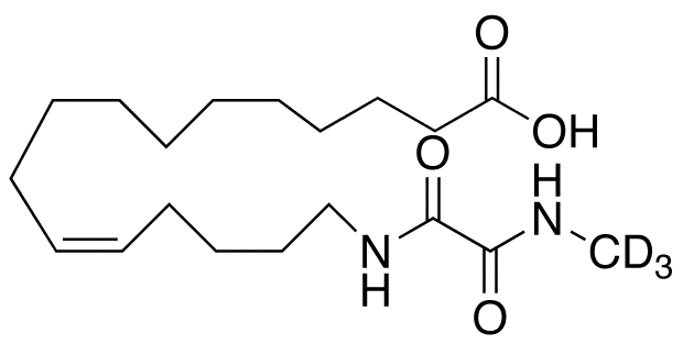 (11Z)-16-[[2-(Methylamino)-2-oxoacetyl]amino]-11-hexadecenoic Acid-d3