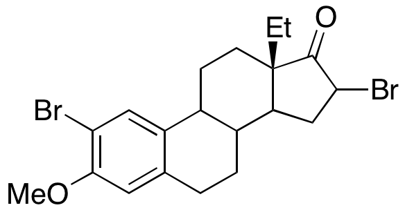 (13S)-16α,2-Dibromo-13-ethyl-3-methoxygona-1,3,5(10)-trien-17-one