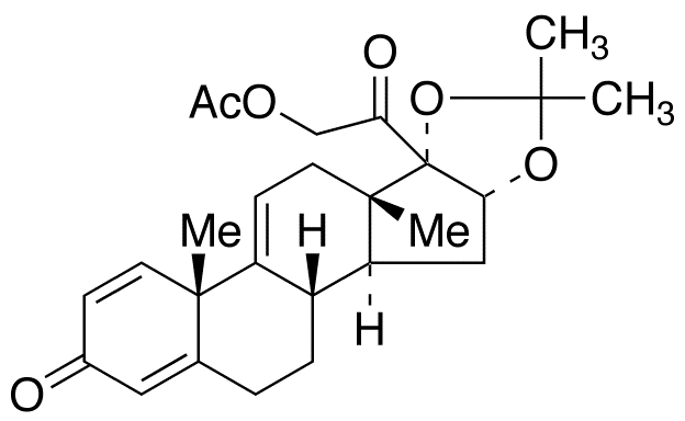 (16α)-21-Acetyloxy-16,17-dihydroxy-16,17-O-isopropylidene-pregna-1,4,9(11)-triene-3,20-dione