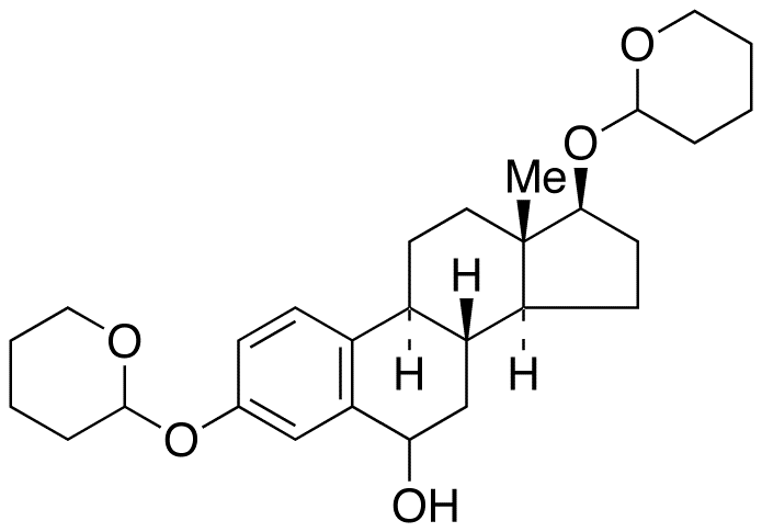 (17β)-3,17-Bis[(tetrahydro-2H-pyran-2-yl)oxy]-estra-1,3,5(10)-trien-6-ol (Mixture of Diasteromers)