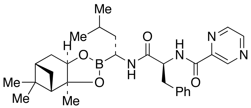 (1R)-(1S,2S,3R,5S)-Pinanediol-N-(N-pyrazinylphenylalaninoyl)-1-amino-3-methyl-butane-1-boronate