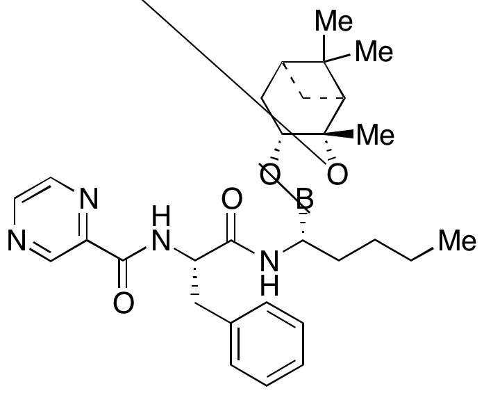 (1R)-(1S,2S,3R,5S)-Pinanediol-N-(N-pyrazinylphenylalaninoyl)-1-aminopentyl-1-boronate