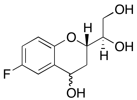 (1R)-1-((2S)-6-Fluoro-4-Hydroxychroman-2-yl)ethane-1,2-diol