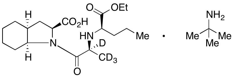 (1R)-Perindopril-d4 t-Butylamine Salt