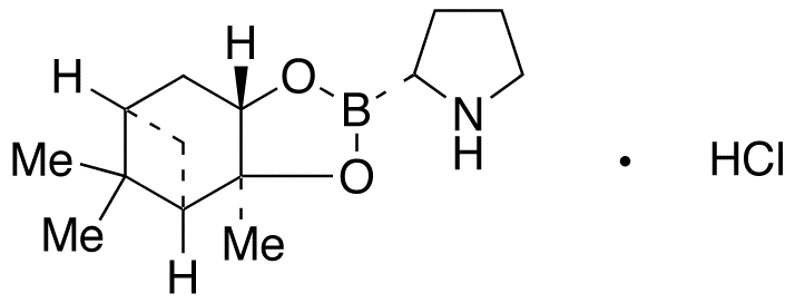 (1R,2R,3S,5R)-Pinanediol Pyrrolidine-2R-boronate Hydrochloride